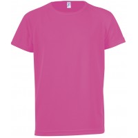 T-SHIRT DESP CRIANÇA ROSA FLUORESCENT SPORTY KIDS 